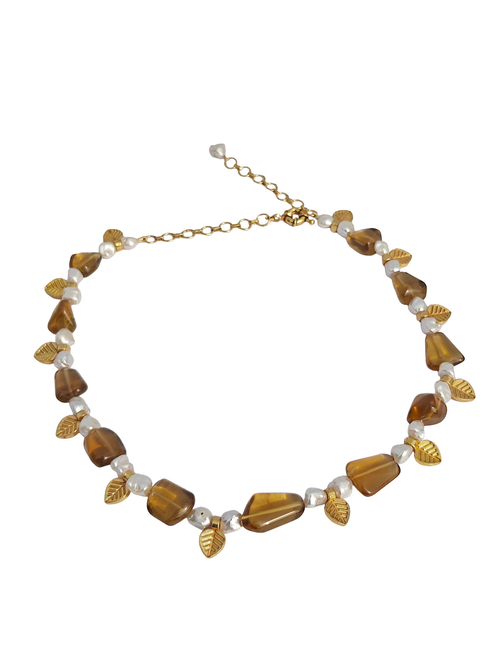 Madhuparni Haar – flat lay product shot, white background angled view